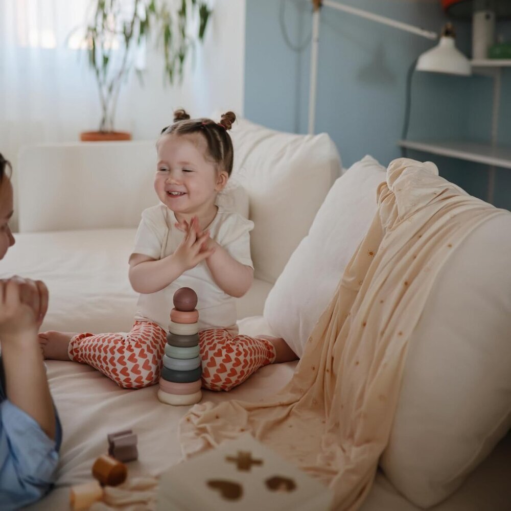 Stacking Rings Toy | Made in Denmark Original - Picture 7 of 10